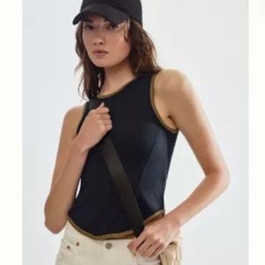 Brand New DAILY PRACTICE BY ANTHROPOLOGIE RIBBED TANK